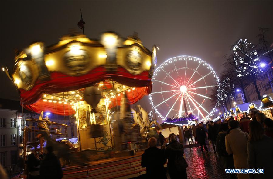 BELGIUM-BRUSSELS-CHRISTMAS MARKET