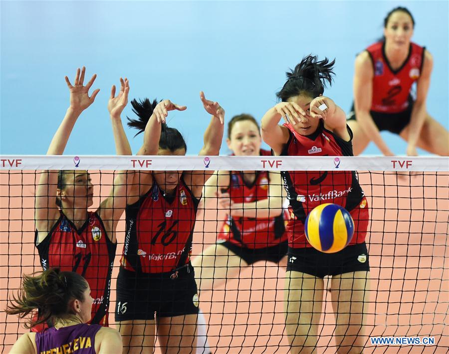 (SP)TURKEY-ISTANBUL-VOLLEYBALL-TURKISH WOMEN LEAGUE