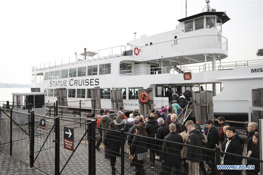 U.S.-NEW YORK-STATUE OF LIBERTY-REOPEN