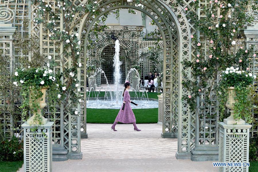 FRANCE-PARIS-FASHION WEEK-HAUTE COUTURE-CHANEL