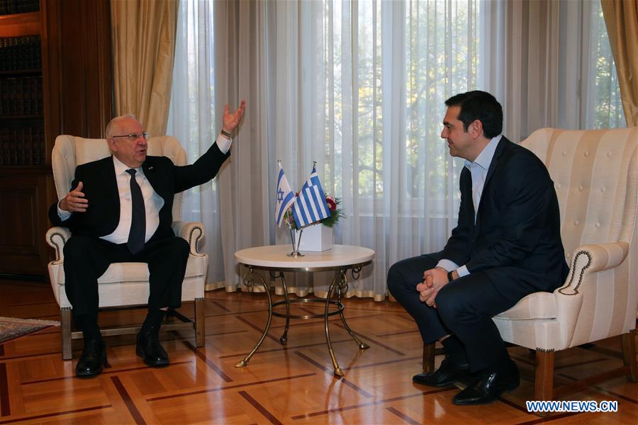 GREECE-ATHENS-ISRAELI PRESIDENT-VISIT