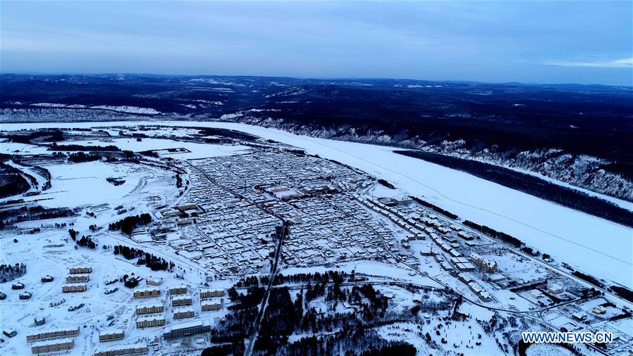 CHINA-HEILONGJIANG-MOHE-BEIJI VILLAGE-SCENERY (CN)