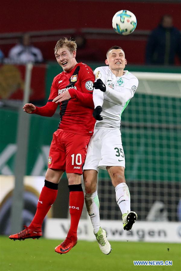 (SP)GERMANY-LEVERKUSEN-SOCCER-GERMAN CUP-LEVERKUSEN VS BREMEN