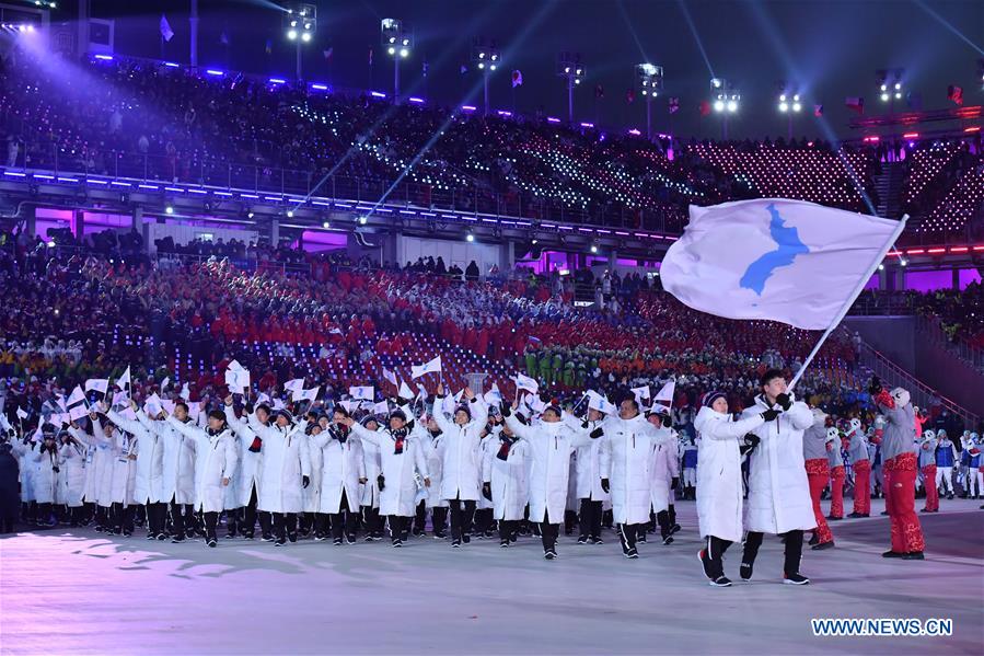 (SP)OLY-SOUTH KOREA-PYEONGCHANG-OPENING CEREMONY