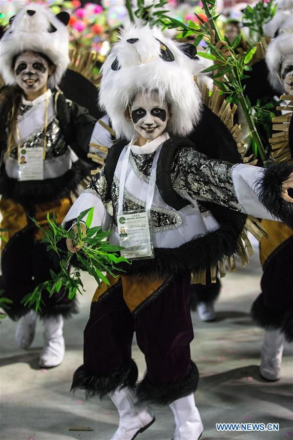 BRAZIL-RIO DE JANEIRO-CARNIVAL-CHINA'S SILK ROAD