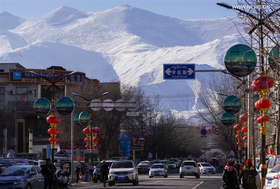 CHINA-LHASA-SCENERY-SNOW (CN)