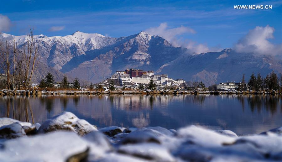 CHINA-LHASA-SCENERY-SNOW (CN)