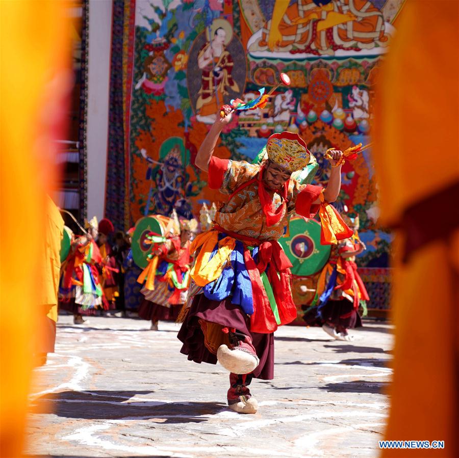 CHINA-TIBET-QOIDE MONASTERY-RELIGIOUS SERVICE (CN) 