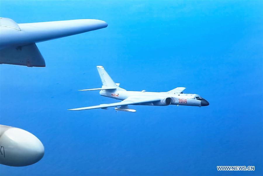 CHINA-PLA AIR FORCE-HIGH-SEA TRAINING-JOINT COMBAT PATROL (CN)