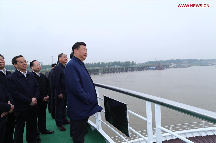 CHINA-HUBEI-XI JINPING-INSPECTION (CN)