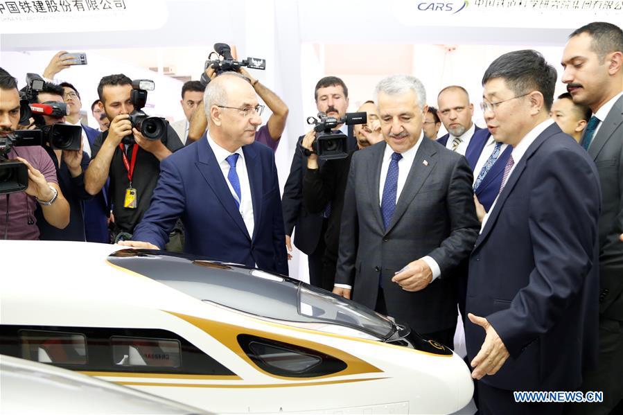 TURKEY-ANKARA-HIGH SPEED RAIL-EXHIBITION