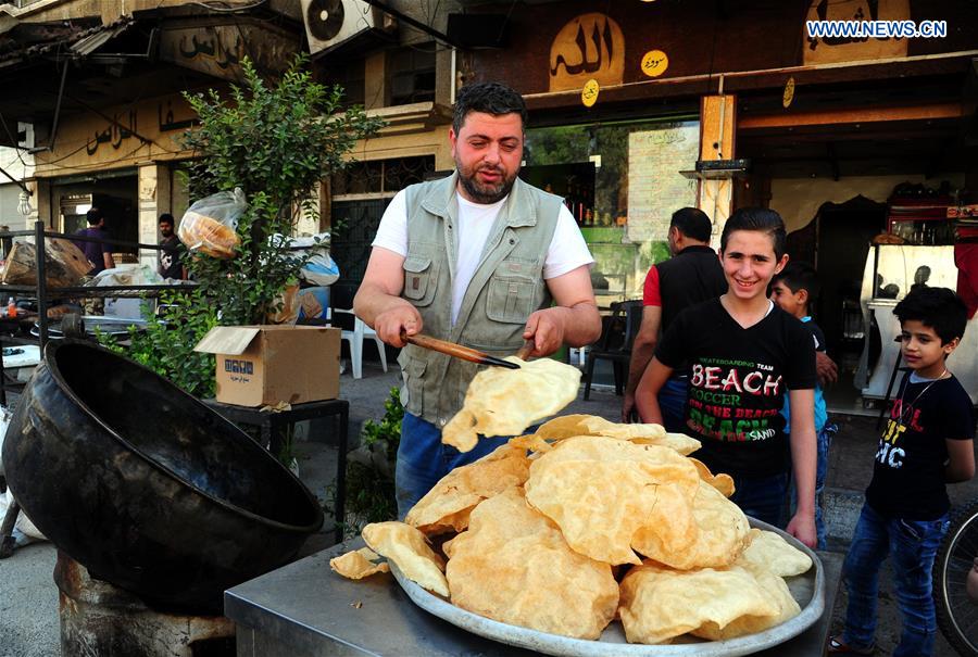 SYRIA-DAMASCUS-RAMADAN-DAILY LIFE