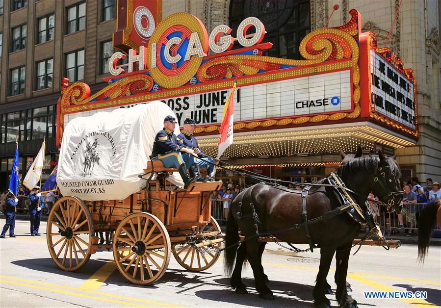 U.S.-CHICAGO-MEMORIAL DAY-PARADE