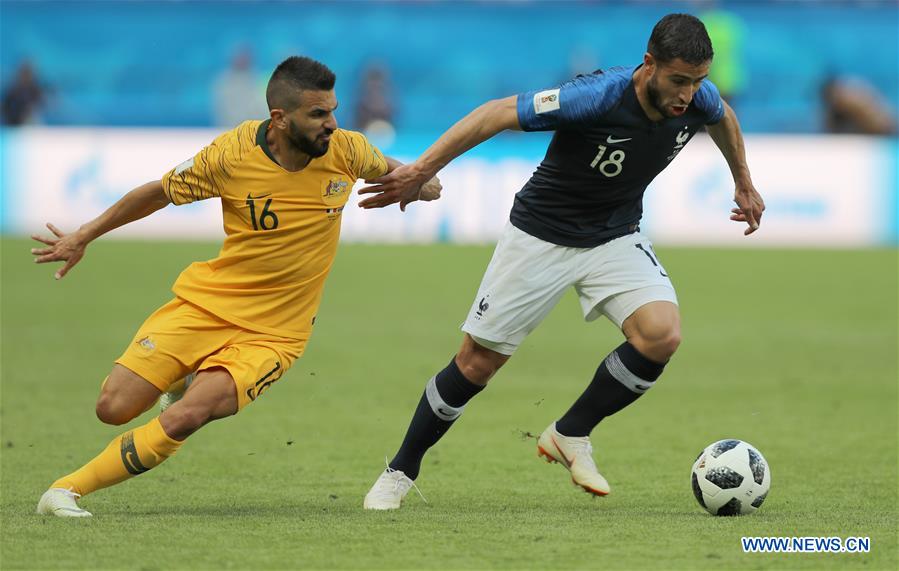 (SP)RUSSIA-KAZAN-2018 WORLD CUP-GROUP C-FRANCE VS AUSTRALIA