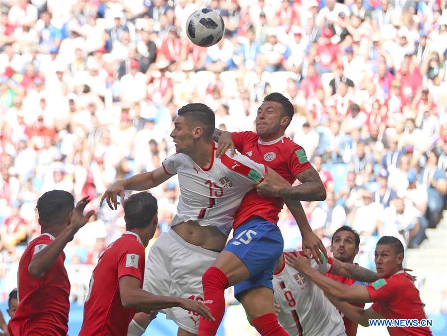 (SP)RUSSIA-SAMARA-2018 WORLD CUP-GROUP E-COSTA RICA VS SERBIA