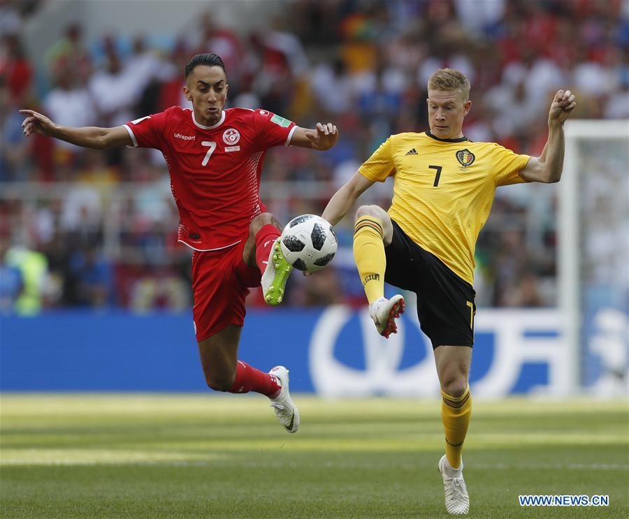 (SP)RUSSIA-MOSCOW-2018 WORLD CUP-GROUP G-BELGIUM VS TUNISIA