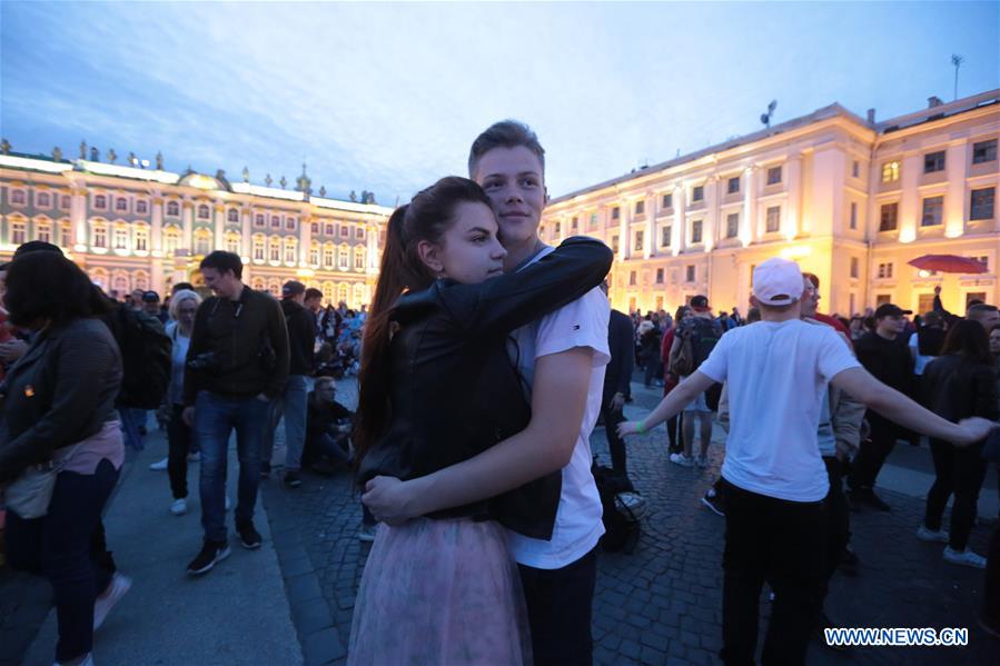 RUSSIA-ST. PETERSBURG-SCARLET SAIL FESTIVAL