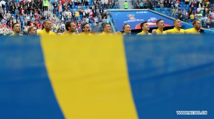 (SP)RUSSIA-SAINT PETERSBURG-2018 WORLD CUP-ROUND OF 16-SWITZERLAND VS SWEDEN