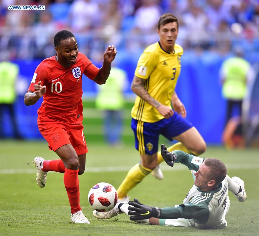 (SP)RUSSIA-SAMARA-2018 WORLD CUP-QUARTERFINAL-SWEDEN VS ENGLAND