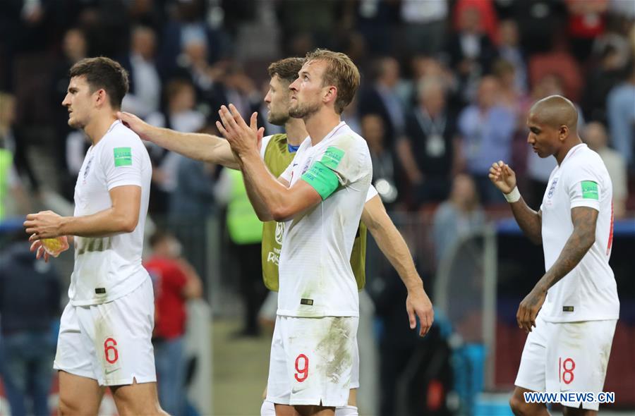 (SP)RUSSIA-MOSCOW-2018 WORLD CUP-SEMIFINAL-ENGLAND VS CROATIA