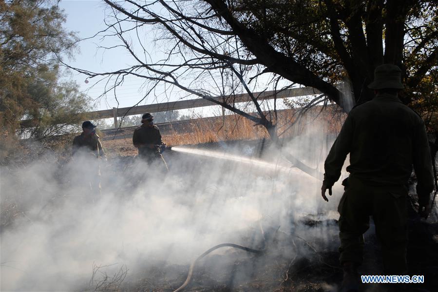 ISRAEL-SDEROT-FIRE