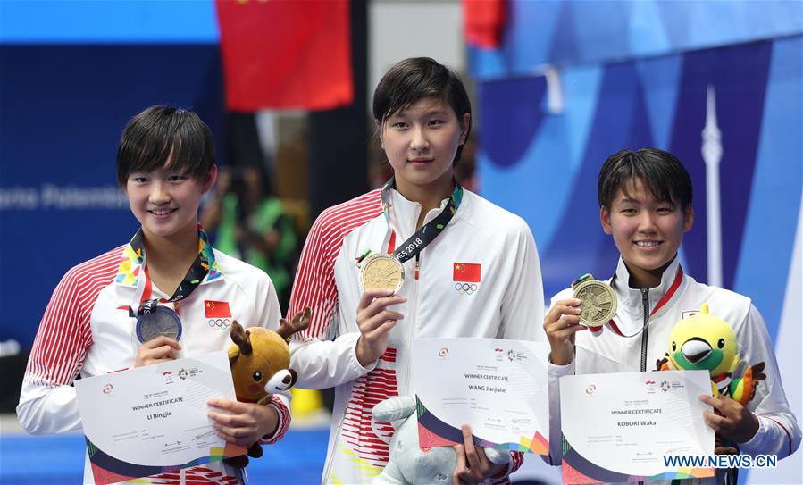 (SP)INDONESIA-JAKARTA-ASIAN GAMES-SWIMMING