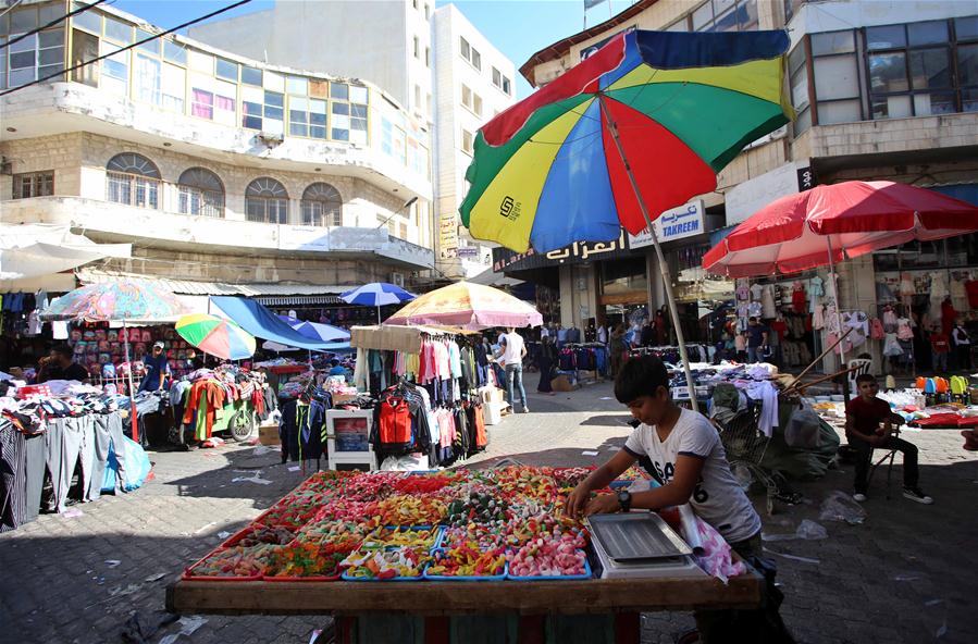 MIDEAST-NABLUS-EID AL-ADHA-PREPARATION