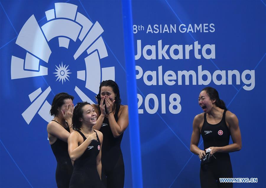 (SP)INDONESIA-JAKARTA-ASIAN GAMES-SWIMMING