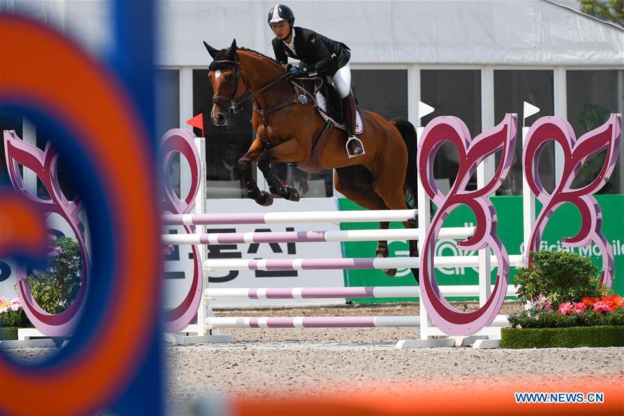 (SP)INDONESIA-JAKARTA-ASIAN GAMES 2018-EQUESTRIAN-EVENTING TEAM