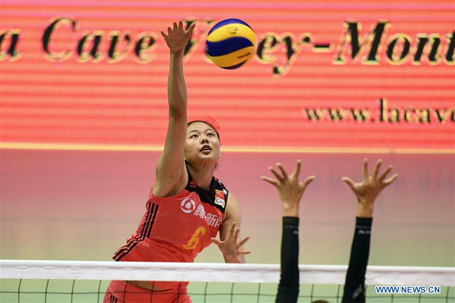 (SP)SWITZERLAND-MONTREUX-VOLLEYBALL-CHINA VS SWITZERLAND