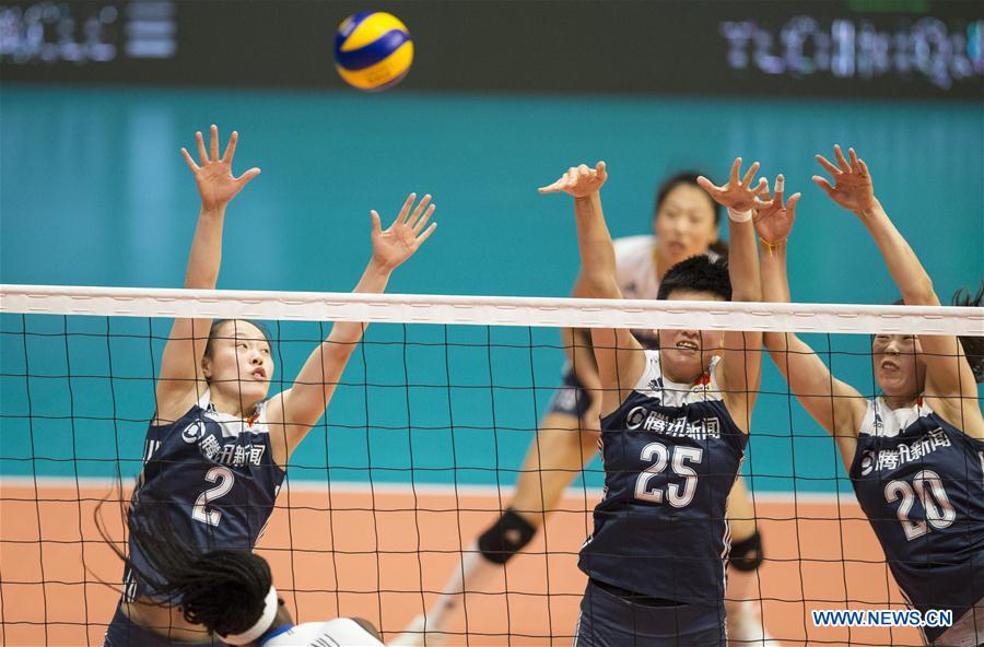 (SP)SWITZERLAND-MONTREUX-VOLLEYBALL-CHINA VS ITALY