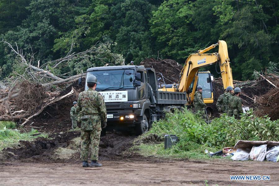 JAPAN-HOKKAIDO-EARTHQUAKE-AFTERMATH