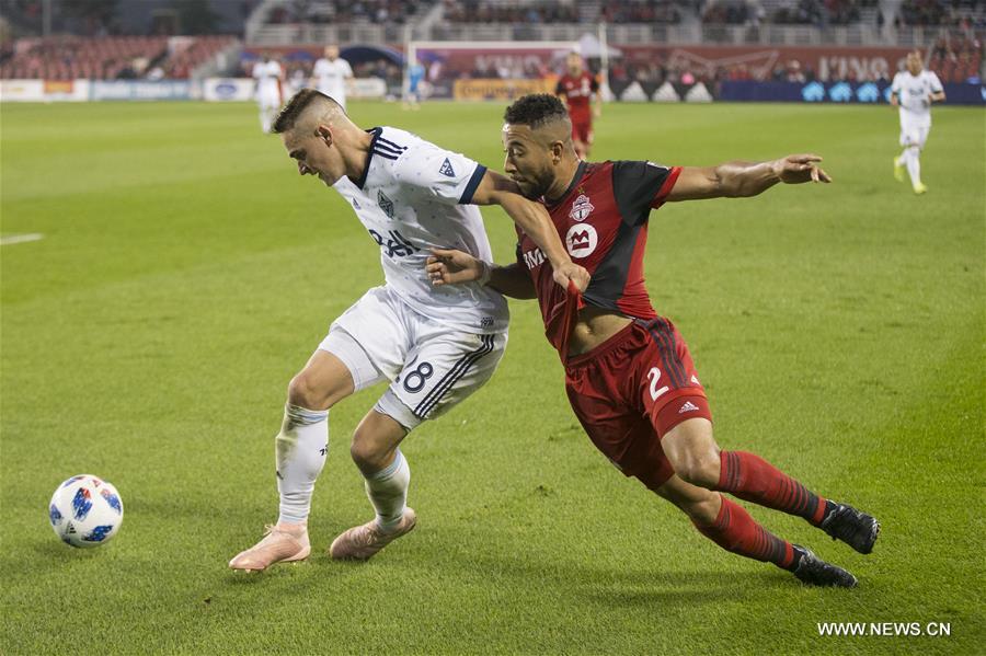 (SP)CANADA-TORONTO-SOCCER-MLS-TORONTO FC VS VANCOUVER WHITECAPS FC