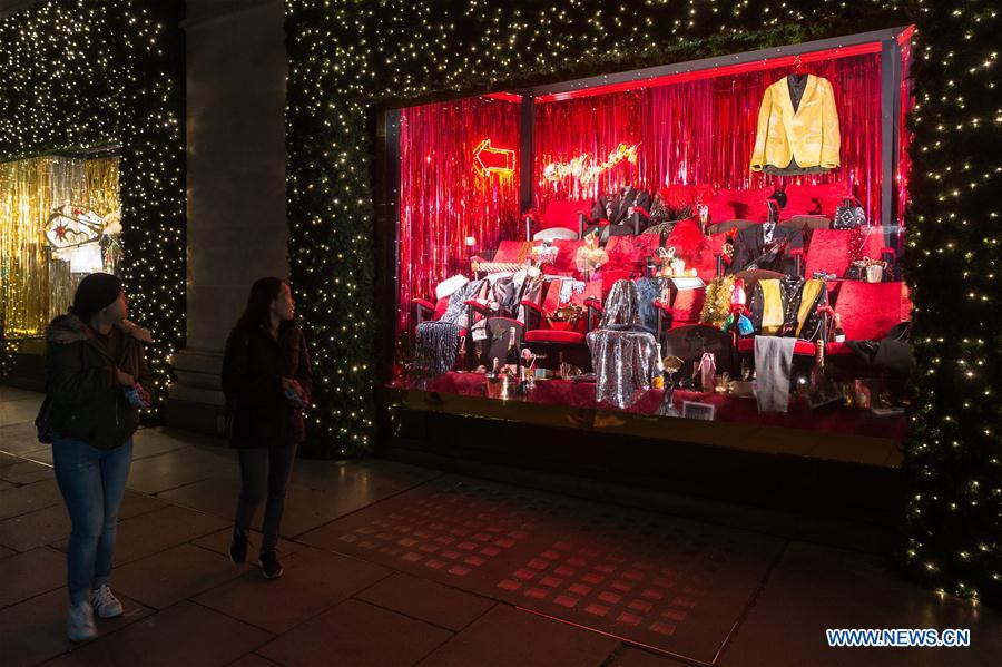 BRITAIN-LONDON-SELFRIDGES-CHRISTMAS WINDOWS-LAUNCH