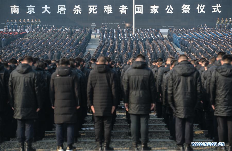 CHINA-NANJING MASSACRE VICTIMS-STATE MEMORIAL CEREMONY(CN)