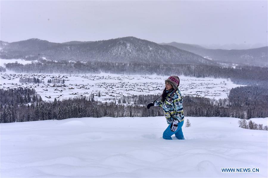 CHINA-XINJIANG-KANAS-ICE AND SNOW FESTIVAL (CN)