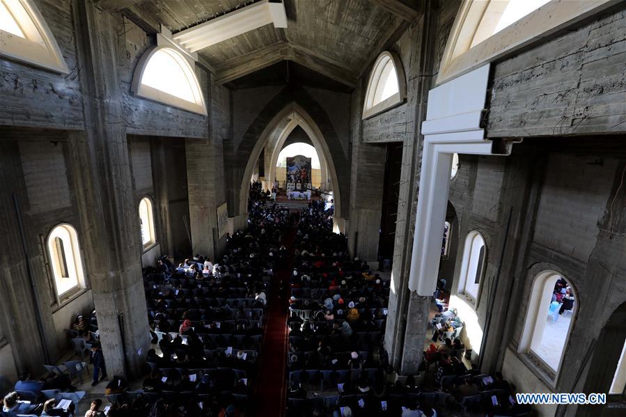 JORDAN-BALQA GOVERNORATE-BAPTISM SITE-EPIPHANY-MASS