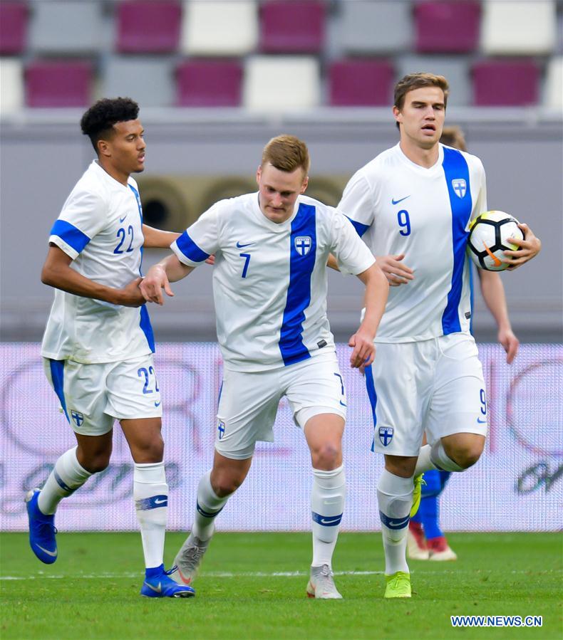 (SP)QATAR-DOHA-SOCCER-INT'L FRIENDLY-ESTONIA VS FINLAND