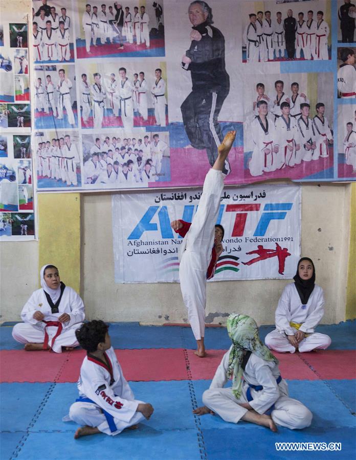 (SP)AFGHANISTAN-HERAT-TAEKWONDO CLUB