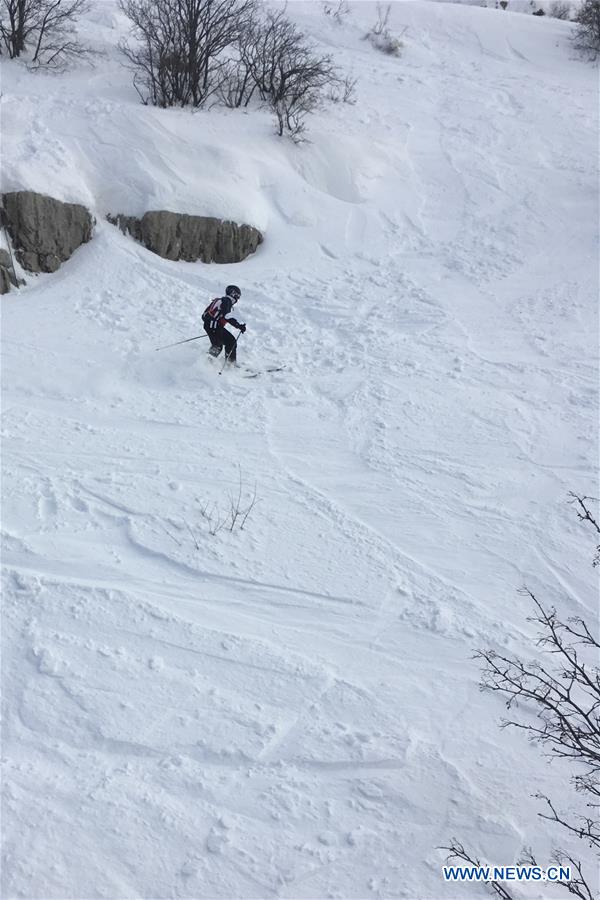 MIDEAST-GOLAN HEIGHTS-MOUNT HERMON-SNOW SPORTS