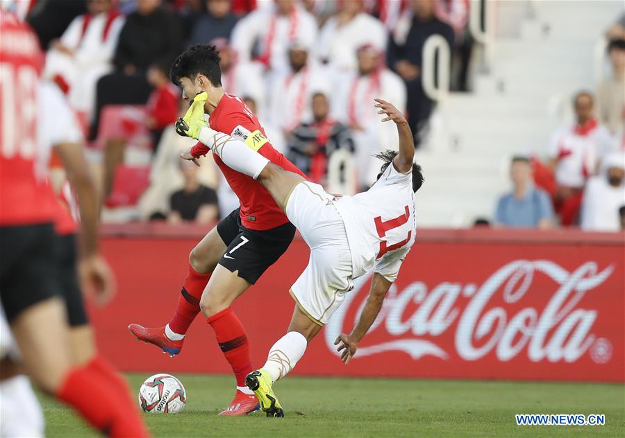 (SP)UAE-DUBAI-SOCCER-AFC ASIAN CUP 2019-KOR VS BHR