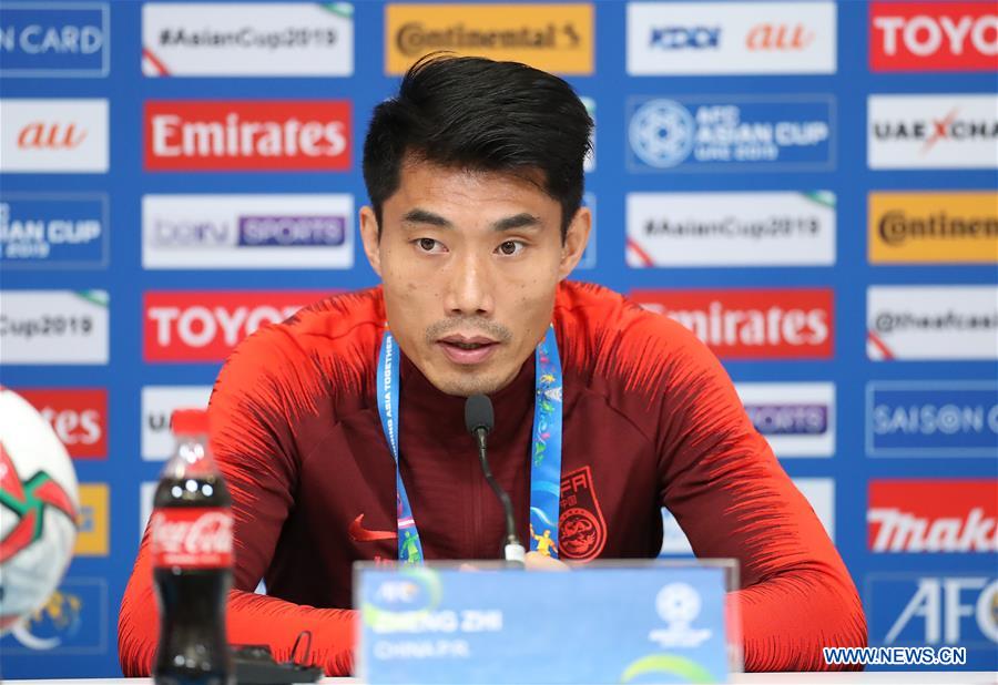 (SP)UAE-ABU DHABI-SOCCER-ASIAN CUP-QUARTERFINAL-CHN-PRE-MATCH PRESS CONFERENCE