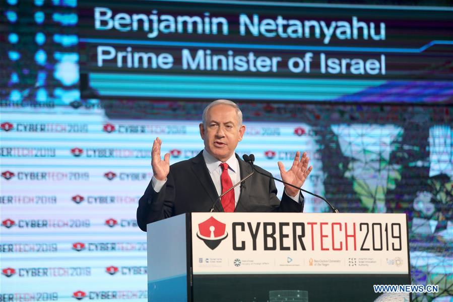 ISRAEL-TEL AVIV-CYBERTECH TLV 2019-PM-NETANYAHU