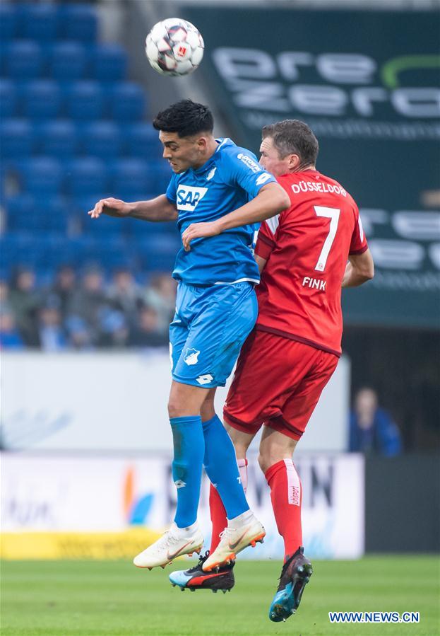 (SP)GERMANY-SINSHEIM-SOCCER-BUNDESLIGA-HOFFENHEIM VS DUESSELDORF