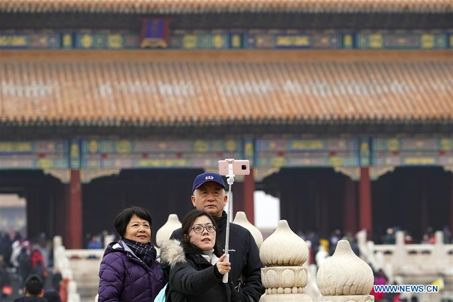 (InPalaceMuseum)CHINA-BEIJING-PALACE MUSEUM-SPRING FESTIVAL (CN)