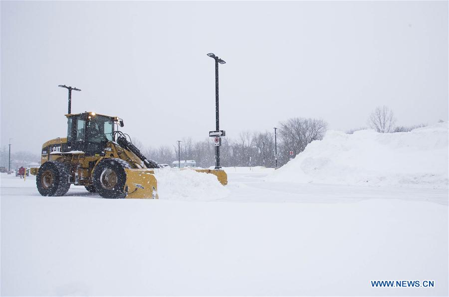 CANADA-TORONTO-SNOWFALL