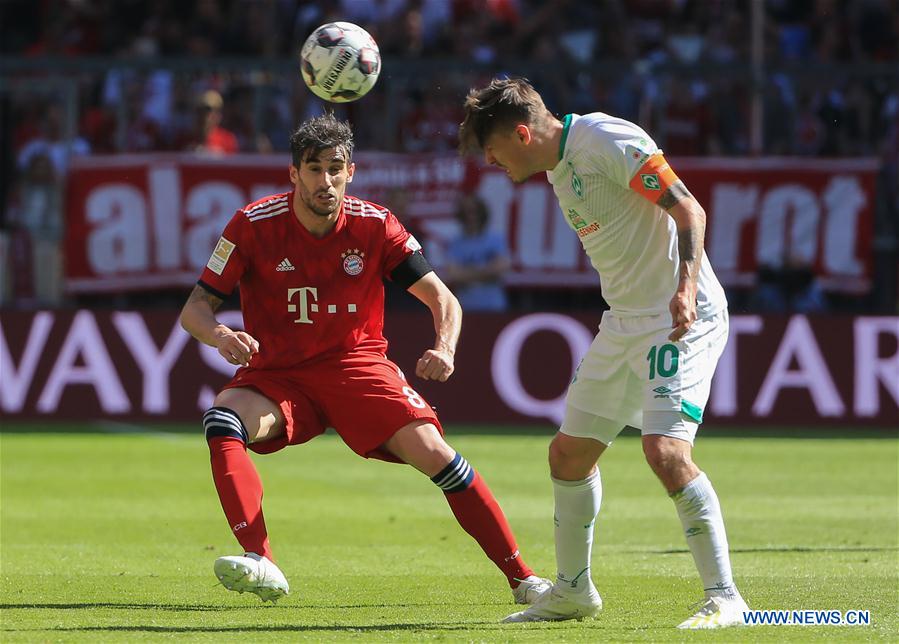 (SP)GERMANY-MUNICH-SOCCER-BUNDESLIGA-BAYERN MUNICH VS BREMEN