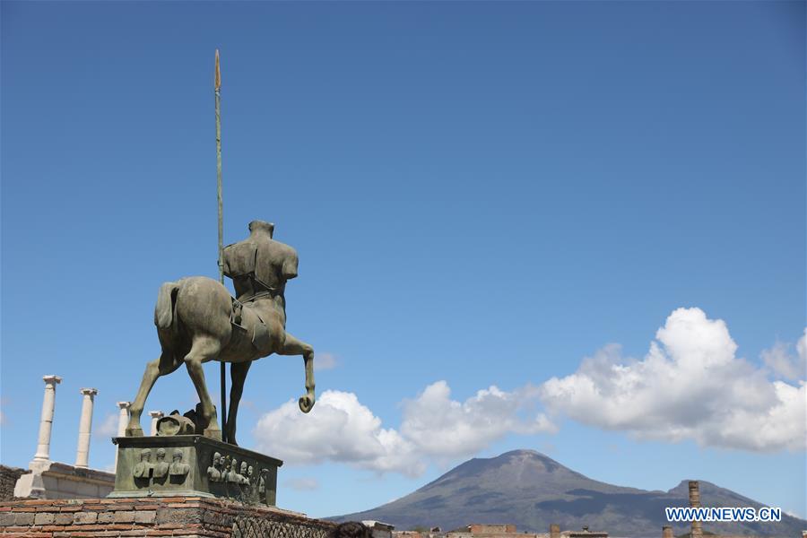 ITALY-CULTURE-ARCHAEOLOGY-POMPEII