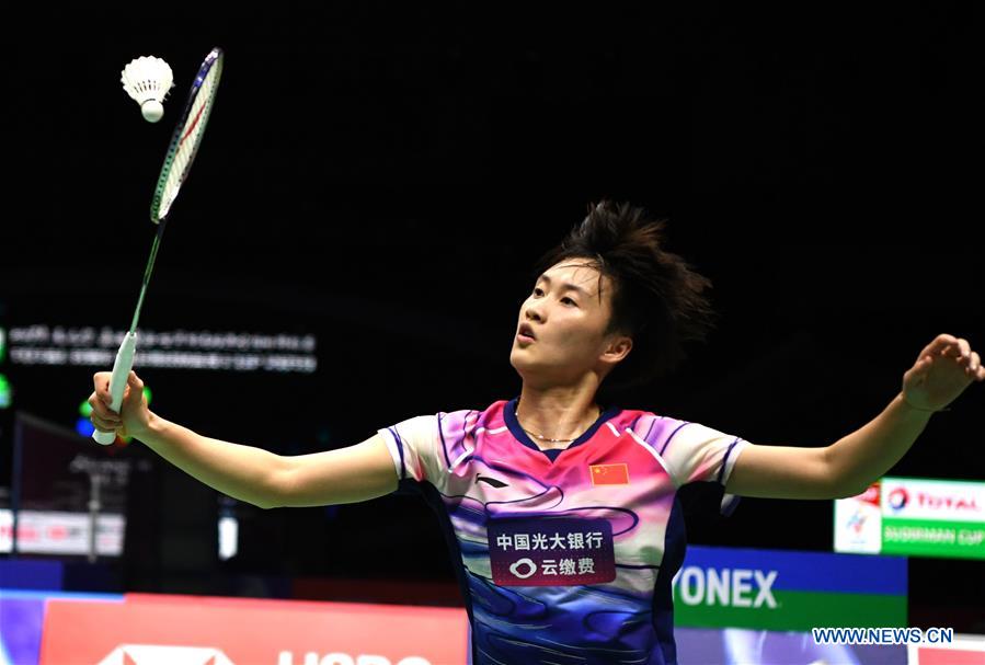 (SP)CHINA-NANNING-BADMINTON-SUDIRMAN CUP 2019(CN)