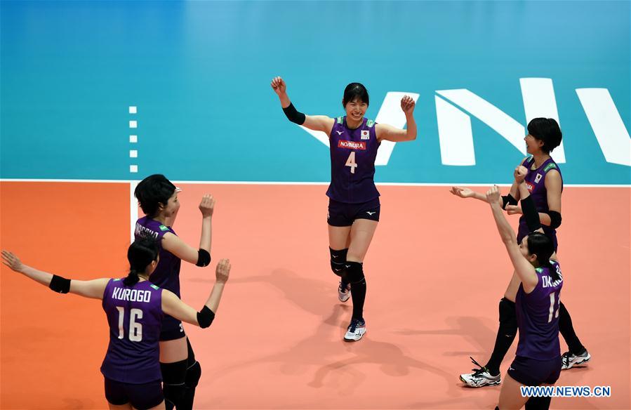 (SP)CHINA-HONG KONG-VOLLEYBALL-FIVB NATIONS LEAGUE-JAPAN VS NETHERLANDS